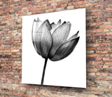 Flower Glass Wall Art