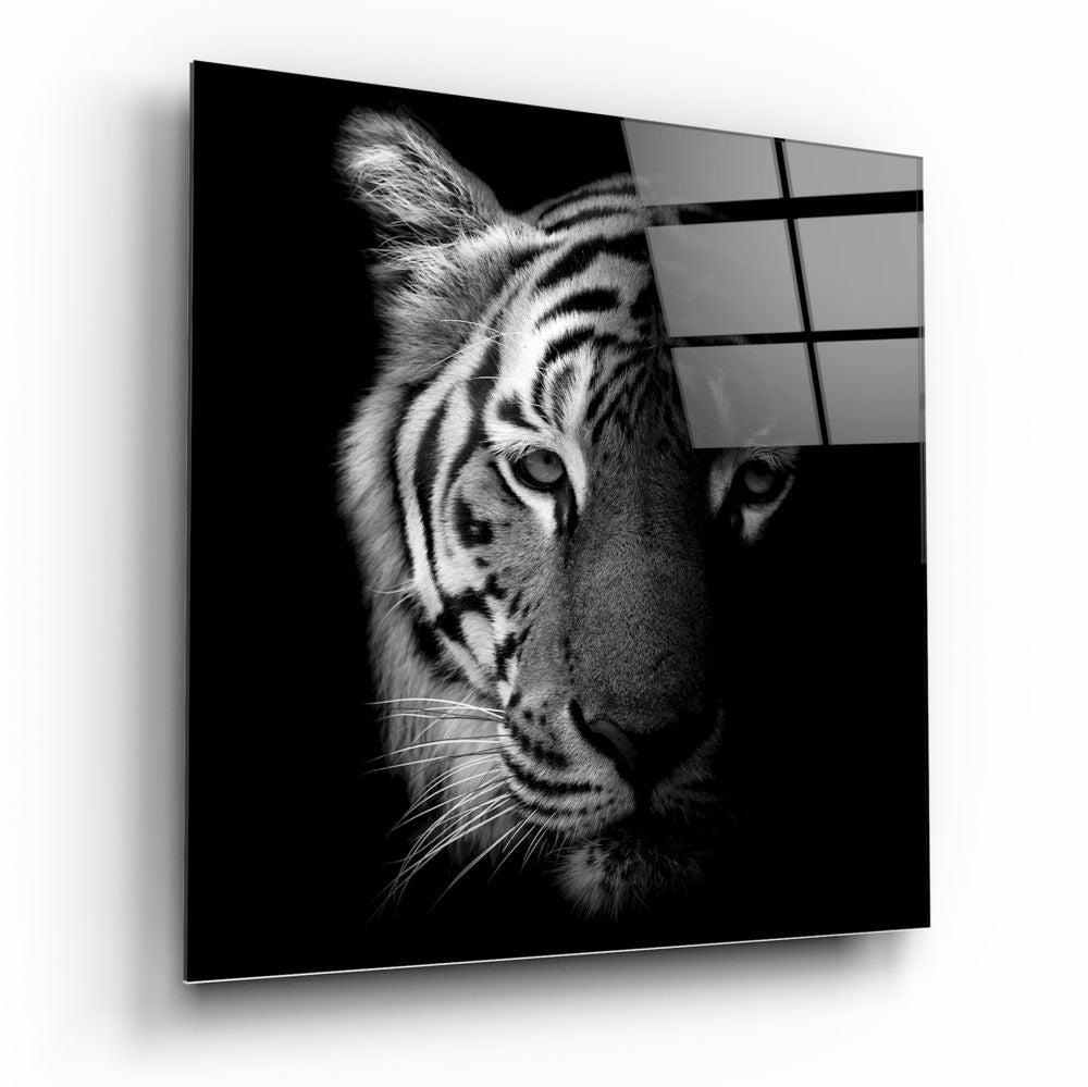 Tiger Glass Wall Art