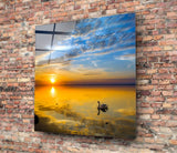 Sunset Glass Wall Art