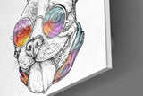 Dog Glass Wall Art