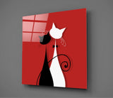 Cats Glass Wall Art