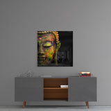 Buddha Glass Wall Art