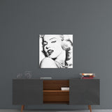 Marilyn Monroe Glass Wall Art