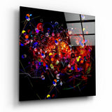 Mechanical Harmony Glass Wall Art