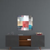 Patchwork Glass Wall Art