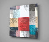 Patchwork Glass Wall Art