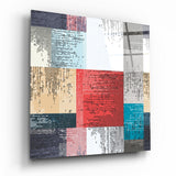 Patchwork Glass Wall Art