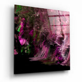 Flowing Colors Glass Wall Art