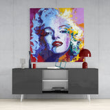 Marilyn Monroe Glass Wall Art