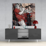 Trumpet Glass Wall Art