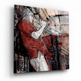 Trumpet Glass Wall Art