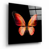 The Elegance of the Butterfly Glass Wall Art