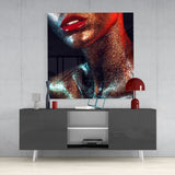 Women's Glass Wall Art