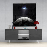 Moon Glass Wall Art