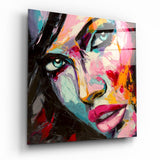 Women's Glass Wall Art