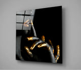 Silence Glass Wall Art