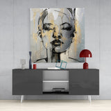 Women's Glass Wall Art