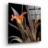 Flower Glass Wall Art