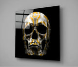 Skull Glass Wall Art