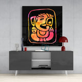 Ganesha Glass Wall Art