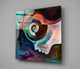 Meditation Glass Wall Art | Insigne Art Design