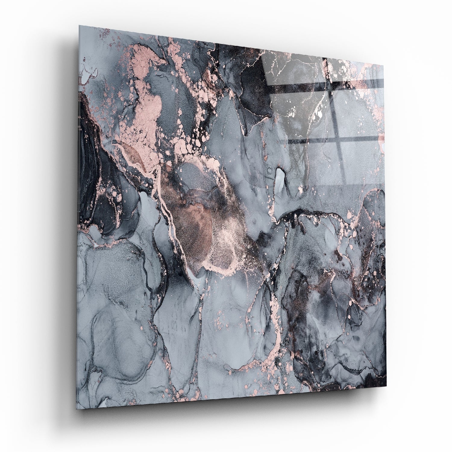 Marble Glass Wall Art | Insigne Art Design