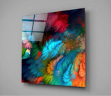 Color Explosion Glass Wall Art | Insigne Art Design