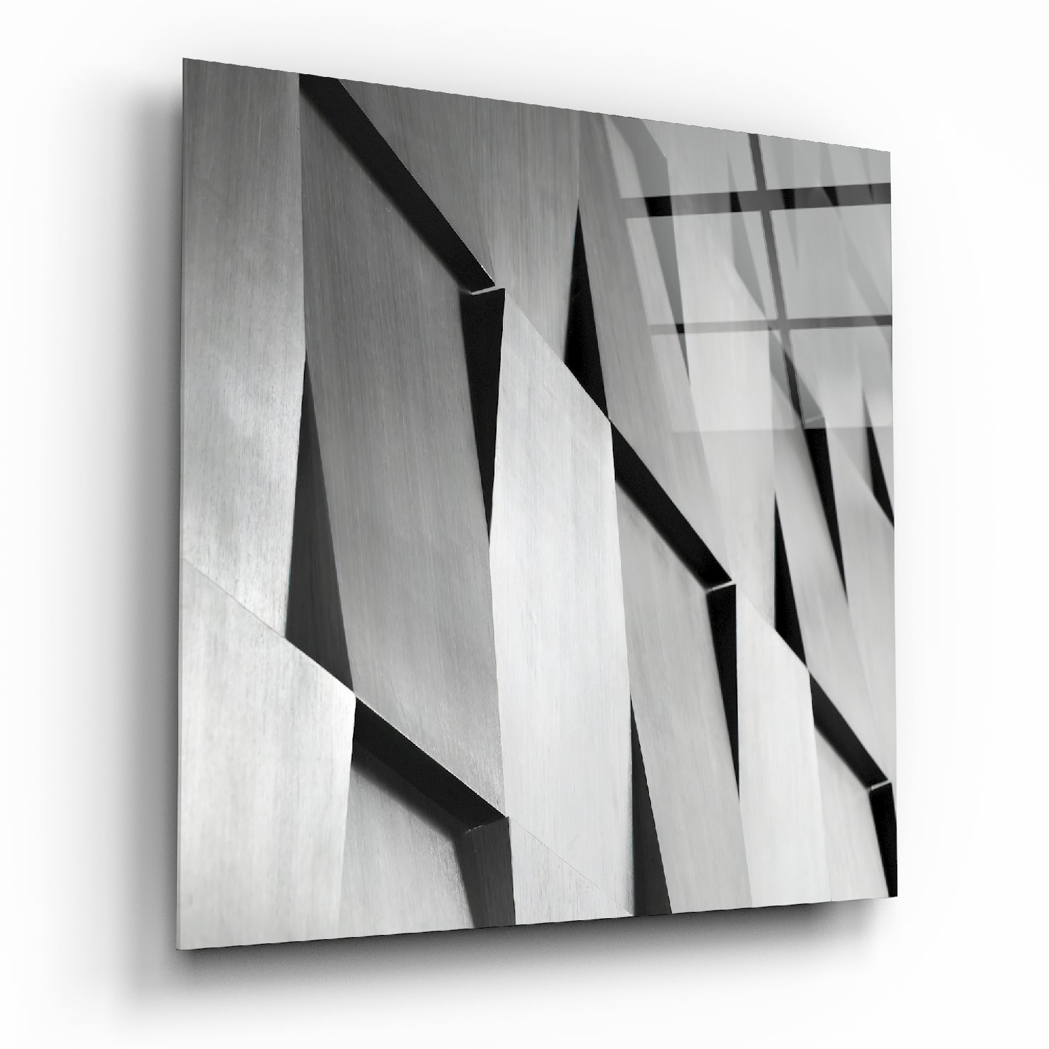 Modern Abstraction Glass Wall Art | Insigne Art Design