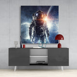 Astronaut Glass Wall Art | Insigne Art Design