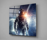 Astronaut Glass Wall Art | Insigne Art Design