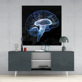 Brain Glass Wall Art | Insigne Art Design