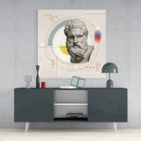 Statue Glass Wall Art | Insigne Art Design