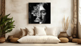 John Lennon  Glass Wall Art