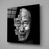 Dalai Lama Glass Wall Art