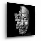 Dalai Lama Glass Wall Art