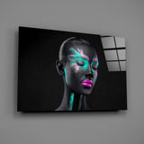 Woman Glass Wall Art