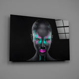 Woman Glass Wall Art