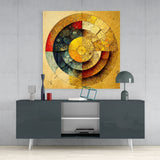 Circles Glass Wall Art  || Designers Collection | Insigne Art Design