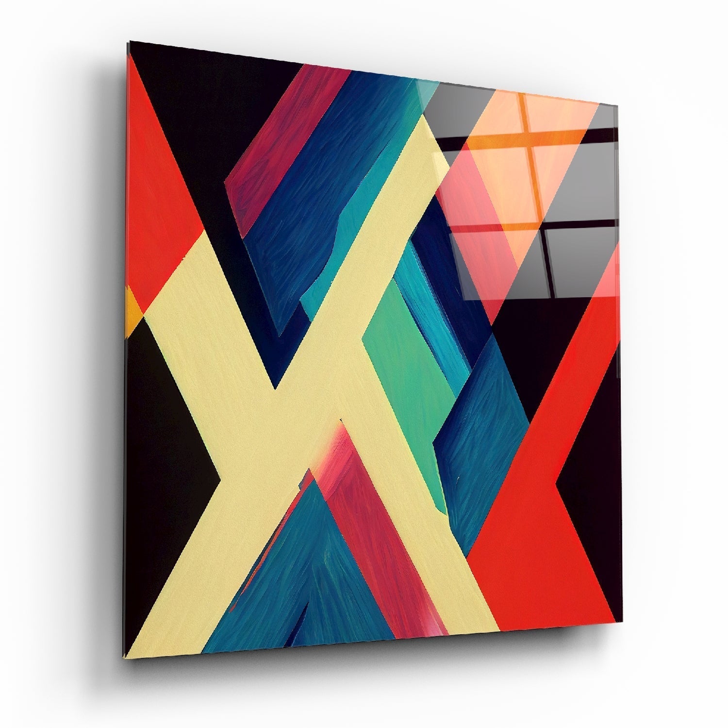 V's Glass Wall Art  || Designer Collection | Insigne Art Design