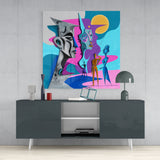 Picasso's Mind Glass Wall Art  || Designer Collection | Insigne Art Design