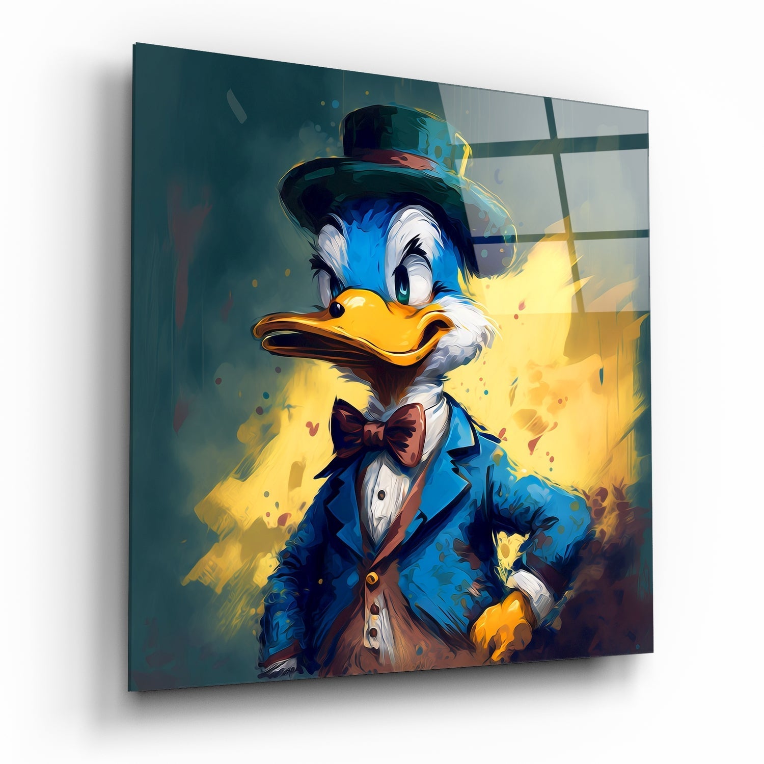 Darkwing Duck Glass Wall Art  || Designers Collection | Insigne Art Design