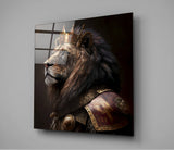 Lion King Glass Wall Art  || Designer Collection | Insigne Art Design