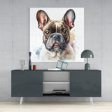 Cute Dog Glass Wall Art  || Designers Collection | Insigne Art Design