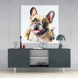 Cute Dog Glass Wall Art  || Designers Collection | Insigne Art Design