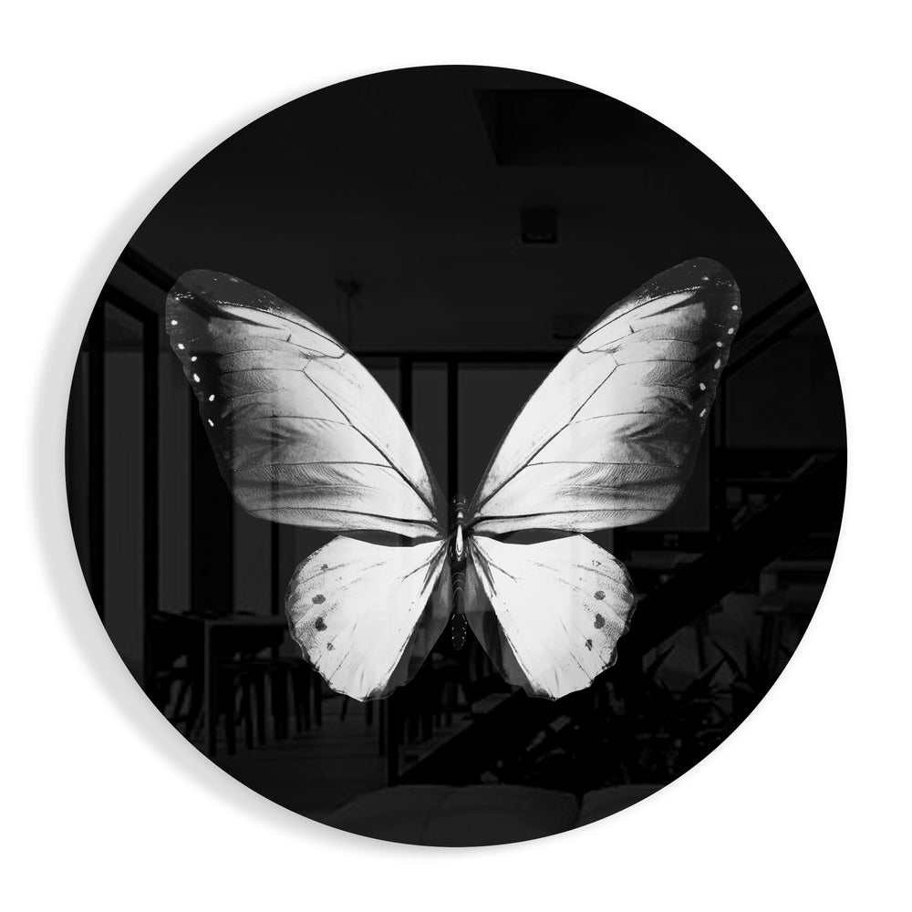 Butterfly Glass Wall Art