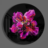 Flower Glass Wall Art