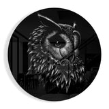 Owl Glass Wall Art