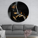 Silence Glass Wall Art