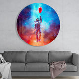 Astronaut Glass Wall Art