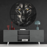 Wolf Glass Wall Art